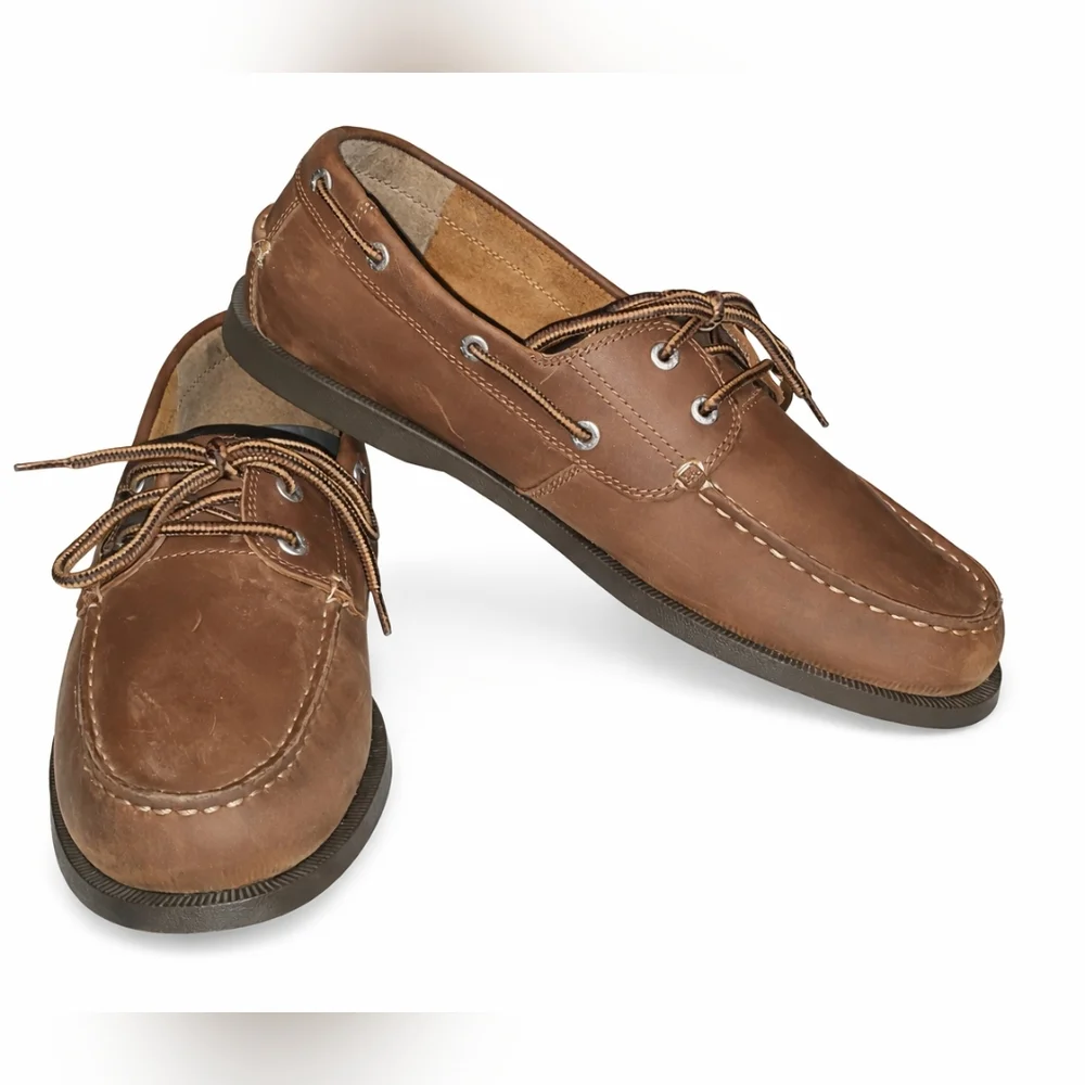 Dockers Men's Vargas Leather Casual Classic Boat Shoe US9.5